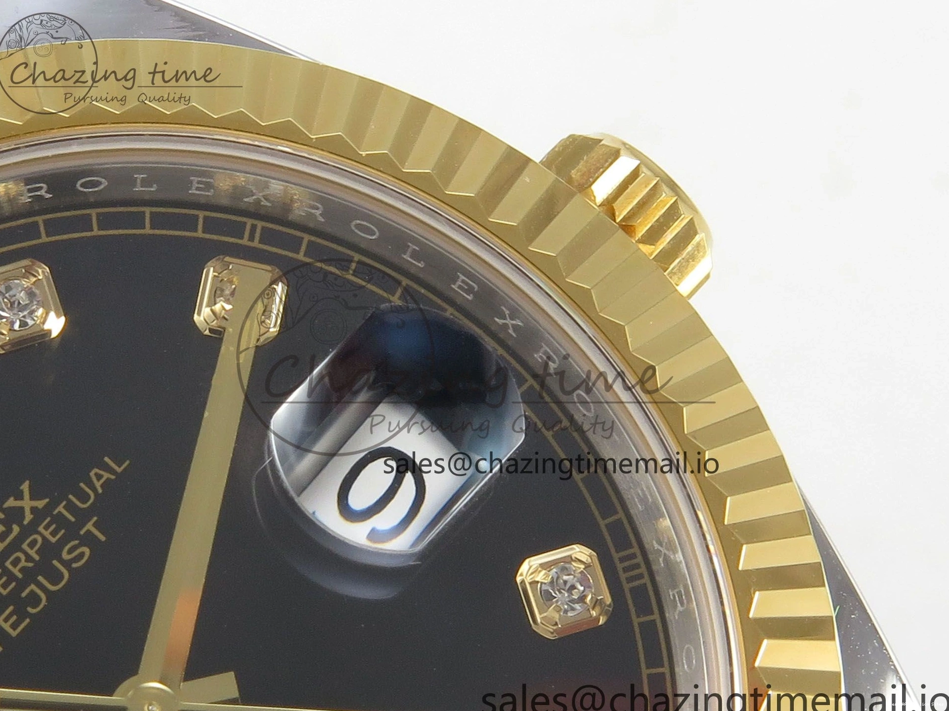 AAA Replica Watches Diamonds (Weighted) SS Edition Bracelet 41 126333 Black Jubilee SH3235 1:1 EasyCare ARF Dial 210 Best on DateJust YG 0119